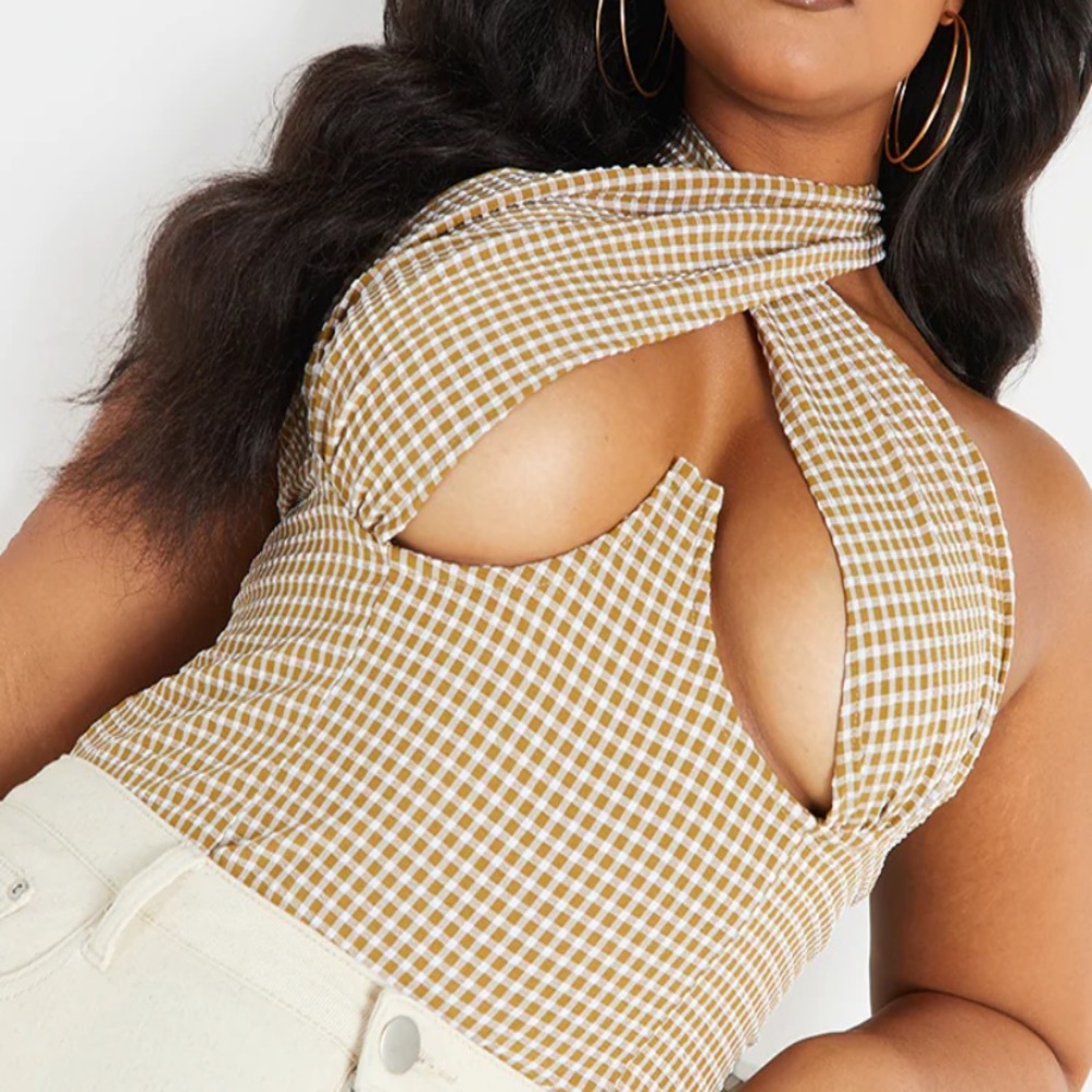 Criss cross top
